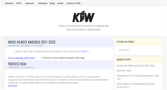 Desktop Screenshot of ksw.pl